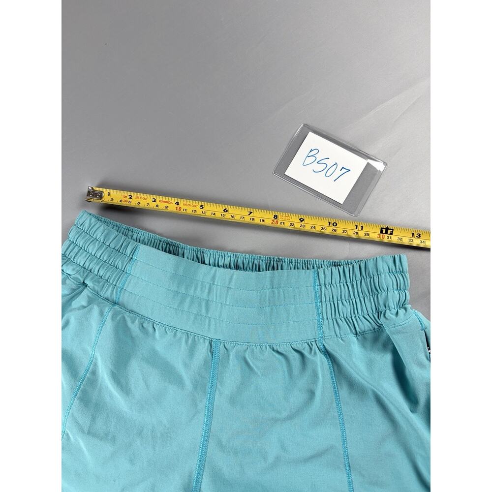 Lululemon Hotty Hot High Rise Lined Short 2.5” Blue Size 8 W7AYYR - Picture 3 of 5
